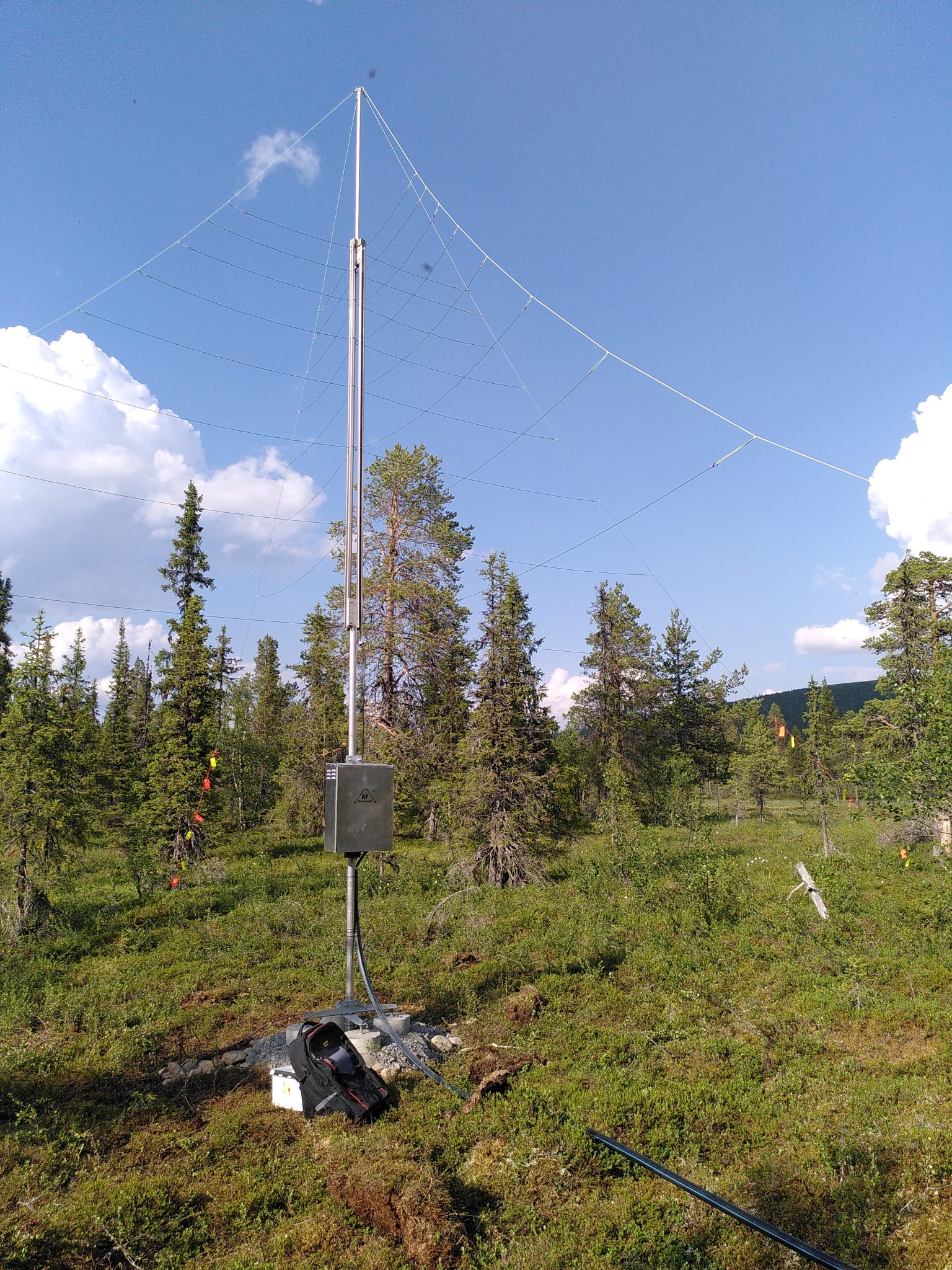 RFsRIO1 installation in Tjautjas, Sweden by IRF